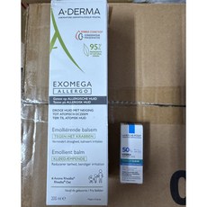 A-DERMA 艾芙美 新葉益護佳舒敏霜200ml 無菌護膚 舒緩乾癢, 1件, 200ml+雅漾防曬亮白小樣, 200g