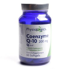 PHYSIOLOGICS 輔酶 Q-10 200 毫克軟膠囊, 60顆, 1罐