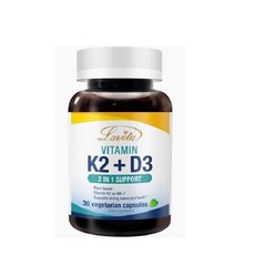Lovita愛維他 K2 D3膠囊 素食(維他命.維生素)(30顆), 1個, 30顆