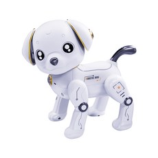 雪倫小舖 智能機器狗 電子狗 電動狗 編程特技遙控語音遙控狗 兒童玩具 兒童禮物, 智能寵物狗-F, 1個