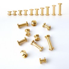 아유디 황동 볼록 리벳 레지 단추 나사 가죽공예 DIY 재료 도구 부자재 리벳레지 금속장식, 황동볼록리벳, 1개