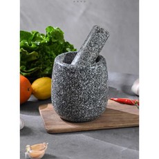 돌절구 절구통 세트 제품 맷돌 미니 깨갈이, 1개