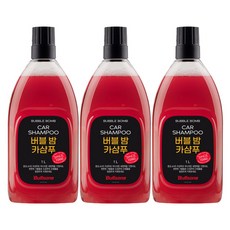 불스원 버블밤 고농축 카샴푸 1L 3개