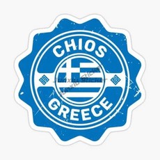 아테네 그리스 국기 엠블럼 스티커 벽 룸 트럭 캠핑카 노트북 자동차 창 오프로드 데칼, 3. Greece, D. 15cm
