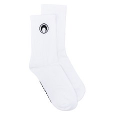 마린세르 문 로고 골지 니트 양말