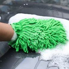 다용도 양면 청소장갑 대형 1P 세차장 가구 거실, 그레이