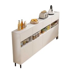 슬림 수납장 서랍장 캐비닛 틈새장 수납 슬림형 화이트 틈새, 카키 100x24cm 록보드