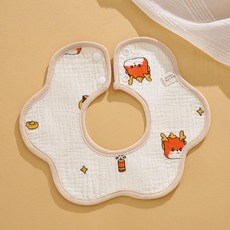 데이희 엄마턱받이 침받이 띠침받이, 1개, 작은 용