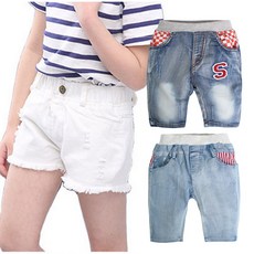 Baby童衣 韓版女童牛仔短褲 多花色安全褲 出清特惠 親膚舒適 時尚百搭