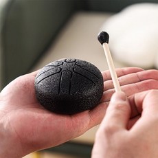 스틸 텅드럼 6 노트 레인 드럼 미니 캠핑용 sta+96939md