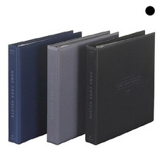 문화 실키명함철(A400-1/400명/흑색), 단품, 단품