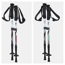네파 NEPA 7KC9004 공용 플래쉬 프리미엄카본 4단 쌍스틱 57K291 57U200, SURF MINT(K38)