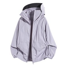 防曬衣 男 冰絲 男女同款 夏季薄款夾克 工裝防曬服 連帽皮膚衣外套