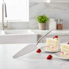 디저트용품 스테인리스 피자서버 케이크나눔칼 생일파티 쓱템, 1개