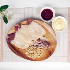 미웰X정진푸드 반건조 한치 AAA급 중대 사이즈 5마리