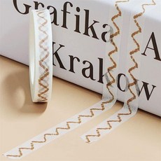 루나mall 컬러 마스킹 테이프 웨이브 다이어리