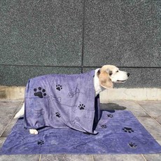 대형사이즈 애견 목욕 타월, 1개, 상세페이지 참조