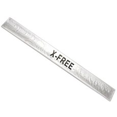 反光條捲尺 綁腿帶 束褲帶 腕帶 腳環 手環 反光帶 束褲管 手臂反光條 反光手腕帶 腳踝警示條 警示綁腿, 灰色, 1個