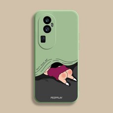 맥세이프 케이스 갤럭시s25 s23 울트라 선물 s25플러스 s24 휴대폰 케이스, N. 피피샤오신말차 그린, C. OPPO Reno 10 Pro