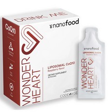 Codeage 奈米食品 奇蹟心脂質體 CoQ10 覆盆子, 10ml, 30入