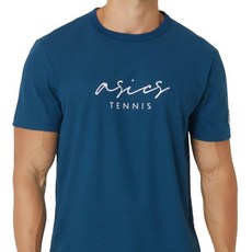 아식스 ASICS 맨 클래식 그래픽 티(2041A288412) 반팔 라운드 티셔츠