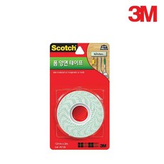 포유박스 3M 폼 양면 테이프 2120 12mm x 2M 폼양면테이프10mm 양면폼테이프 공업용양면테이프 두꺼운폼양면테이프 폼양면테이프