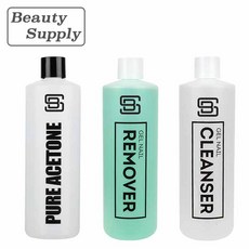 1000ml 퓨어아세톤 젤 클렌저 리무버 폴리쉬리무버 네일아트 재료, 2. 젤클렌저, 1L, 1개