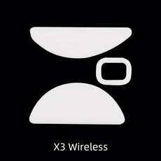 Pulsar X3 무선 마우스용 Esports Tiger ICE V2 마우스 스케이트 마우스 피트, 01 하얀색