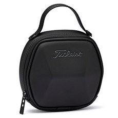 타이틀리스트 라지 볼케이스 볼파우치 TA21BPLK, 블랙, 1개