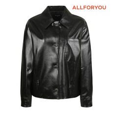 [올포유] 여성 스탠 카라 레더 숏자켓 ALLTO2415-199