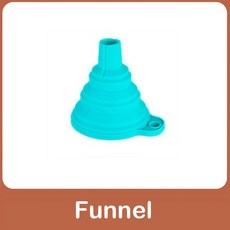휴대용 곡물 보관 가방 곤충 방지 습기 투명 가능한 신선한, funnel, 5pcs, 1개
