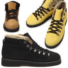 국산 여성 가죽 트래킹화 등산 털단화 털운동화