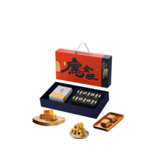 NAMHMICH 烏金旺 烏魚子鳳梨酥蛋捲禮盒, 100g, 1個