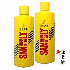 三彩水蠟 去污保養亮光 多功能汽車蠟, 1個