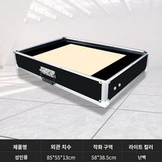 샌드 아트 박스 모래 놀이 그림 스크린 테이블 라이트 초보자, B. 성인(따뜻한 흰색) 특별제공, 1개