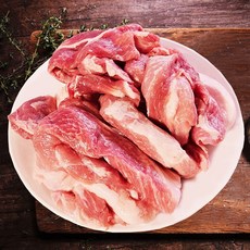 볶음용 돼지 앞다리살 500g 4팩 세트