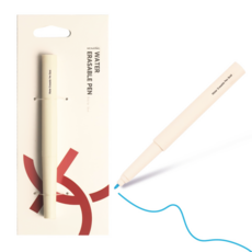 KEARING 1.0mm 닙 패브릭 마킹펜 수용/공기 소거식 잉크 화이트 블루 핑크 퍼플 재봉 퀼팅, 1개, Blue