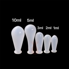 立騰玻璃矽膠帽玻璃滴管 (1ml 2ml 3ml 5ml 10ml) 刻度滴管 橡皮帽 精油 美容 實驗器材, 1個, 1ml矽膠帽