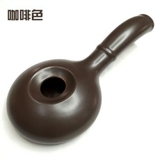 容福承家居 陶瓷咖啡烘焙器 手搖手網烘豆機 生豆茶葉烘焙, 咖啡色, 1個
