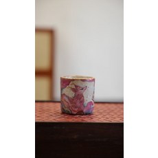 九覺堂 手工繪製九尾狐茶杯 粉色系, 商品主圖, 1個