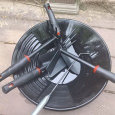 패닝 접시 사금 팬골드 채취 골드팬 금채취 푸른 선별기, 골드 채취 해변 6종 세트 가족용, 기본 모델명/품번