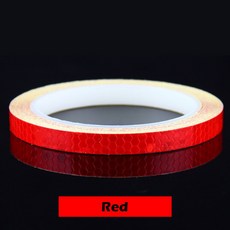 자전거 스티커 바퀴 반사 형광 MTB 스트립 테이프 사이클링 경고 안전 장식 8m, 20mm, 8 meters, 20mm, 20mm Red