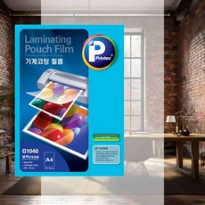 기계코팅 필름 A4 100매 문구 학용품 사무비품 국산 가열압착방식 사진보호