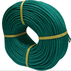 국산 PE로프 (6mmx100M / 1.9kg) 폴리프로필렌 밧줄 녹색 산업용 배표