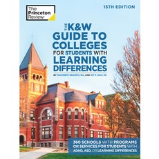 The K&w Guide to Colleges for Students with Learning Differences 15th Edition: 325+ Schools with Pr... Paperback, Princeton Review, English, 9780525570301