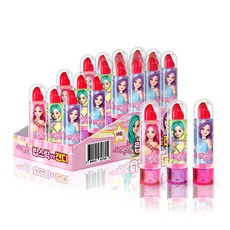 시크릿쥬쥬 립스틱모양 캔디, 6g, 18개