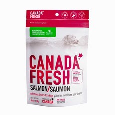 PetKind 野胃 CANADA FRESH 風乾狗狗零食 原肉風乾肉條 多口味, 170g, 1個, 鮭魚