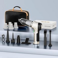 강력 무선 차량청소기 SZUK C017MAX 자동차 진공 청소기 미니 휴대용 흡입 청소 기계 홈을위한 차량용 차량용청소기 핸디청소기 소형청소기, 4)Max 4Hapa Bag