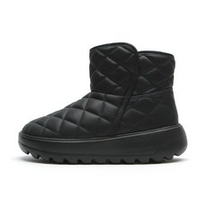 페이퍼플레인 겨울슈즈 퀼팅 패딩신발 발편한 숏부츠 털 방한화 PP1613