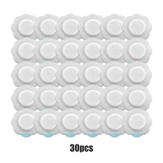 쿠쿠스토어 일회 피마자유 배꼽 패치 자가 점착 붕대 스펀레이스 천 스티커, 02 30PCS